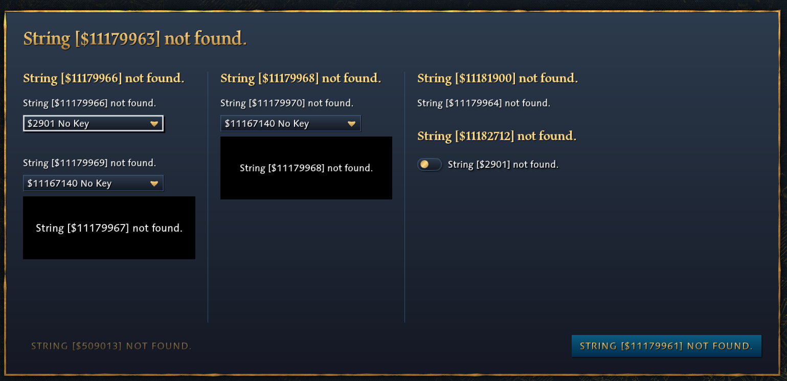 startup error