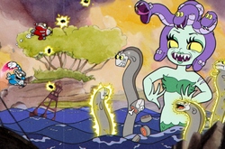 Cuphead по сети